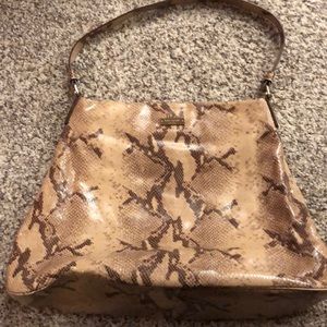 Kate Spade “snake skin” purse. Like new condition.